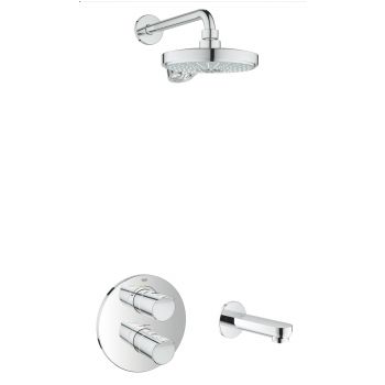 Grohe Grohtherm 2000 + Power&Soul Shower Solution Pack 3