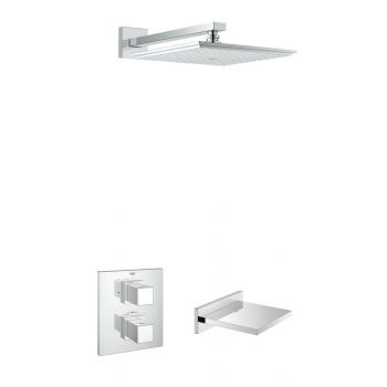 Grohe Grohtherm Cube bath/shower shower solution pack 2