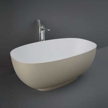 RAK-Cloud Freestanding Bath Tub in Cuppuccino