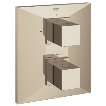 Grohe Allure Brilliant Thermostat with integrated 2-way diverter
for bath or shower with more than one outlet