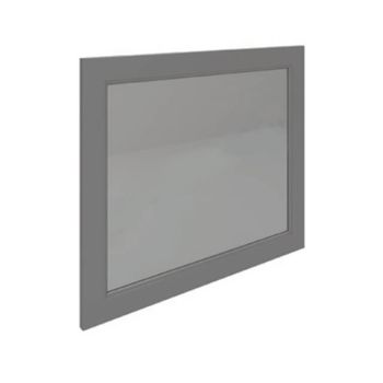 RAK-Washington 800mm Flat Mirror in Grey (W785 x H650mm)