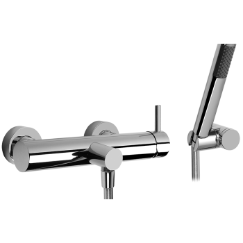 Graff Wall-mounted shower mixer with handshower set