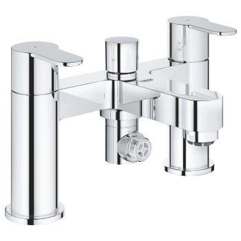 Grohe BauEdge Two-handled Bath/Shower mixer ﾽ"