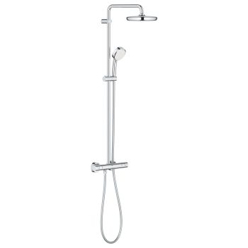 Grohe Tempesta Cosmopolitan System 210 Shower system with thermostat for wall mounting 
