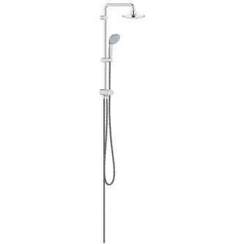 Grohe Tempesta System 180 Flex shower system with diverter for wall mounting 