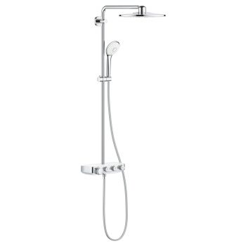 Grohe Euphoria SmartControl System 310 Duo Shower system with thermostat for wall mounting 