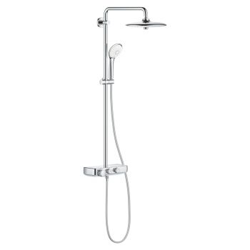 Grohe Euphoria SmartControl System 260 Mono Shower system with thermostat for wall mounting 