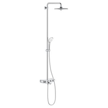Grohe Euphoria SmartControl System 260 Mono Shower system with bath thermostat for wall mounting 