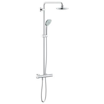 Grohe Euphoria System 180 Shower system with thermostat for wall mounting GH_27296001