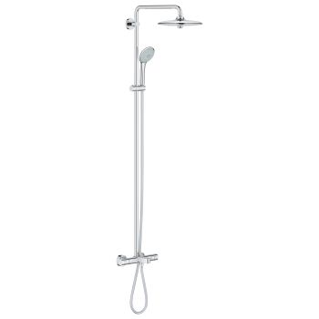 Grohe Euphoria System 260 Shower system with bath thermostat for wall mounting 