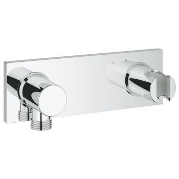 Grohe Grohtherm F Wall shower union with integrated shower holder