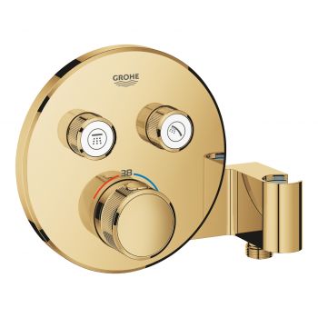 Grohe Grohtherm SmartControl Thermostat for concealed installation with 
2 valves and integrated shower holder GH_29120GL0