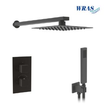 Saneux TOOGA 2-Way Shower Kit Matte Black - TOSP01.MB
