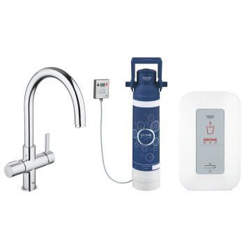 Grohe Red Duo Kitchen mixer and single-boiler (3 liters) 