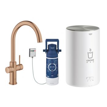 Grohe Red Duo Tap and M Size Boiler