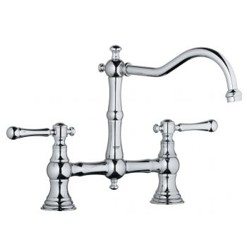 Grohe Bridgeford Two handle sink mixer 1/2"