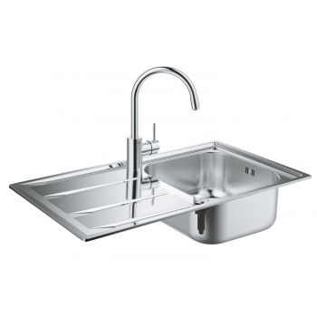 Grohe Concetto Kitchen sink and tap bundle