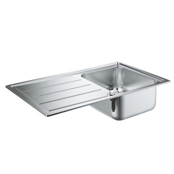 Grohe K500 Stainless Steel Sink with Drainer 