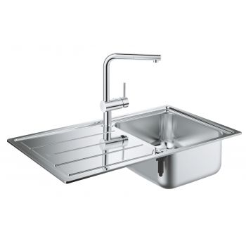 Grohe Minta Kitchen sink and tap bundle