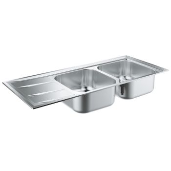 Grohe K 400 Stainless-Steel Sink with Drainer 
