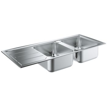 Grohe K500 Stainless Steel Sink with Drainer GH_31588SD0