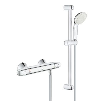 Grohe Grohtherm 1000 Thermostatic shower mixer 1/2" with shower set GH_34151004