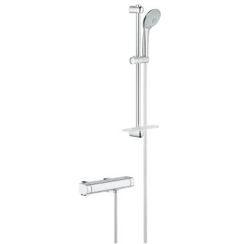 Grohe Grohtherm 2000 Thermostatic shower mixer 1/2" with shower set 