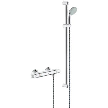 Grohe Grohtherm 1000 Thermostatic shower mixer 1/2" with shower set GH_34256003
