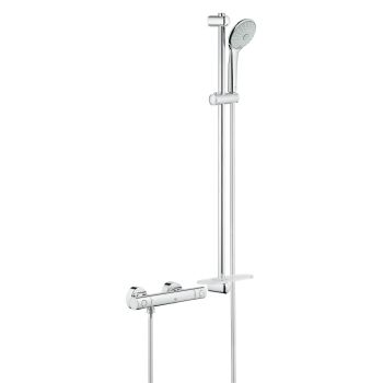 Grohe Grohtherm 1000 Cosmopolitan M Thermostatic shower set 1/2"