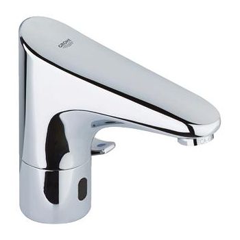 Grohe Europlus E Infra-red electronic basin mixer 1/2" with mixing 
 device and adjustable temperature limiter
