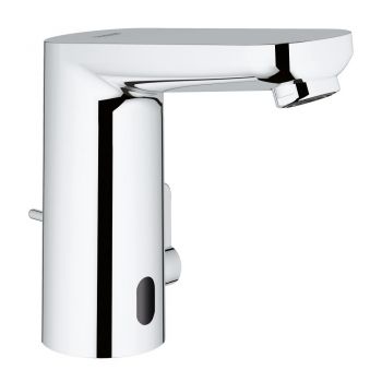 Grohe Eurosmart Cosmopolitan E Infra-red electronic basin mixer with mixing device and adjustable temperature limiter GH_36331001