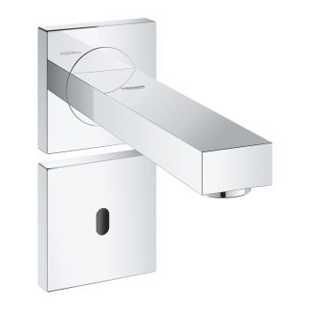 Grohe Eurocube E Infra-red electronic wall basin tap without mixing device 