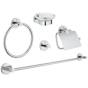 Grohe Essentials Master bathroom accessories set 5-in-1 GH_40344001