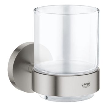 Grohe Essentials Crystal glass with holder 