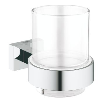 Grohe Essentials Cube Glass/soap dish holder