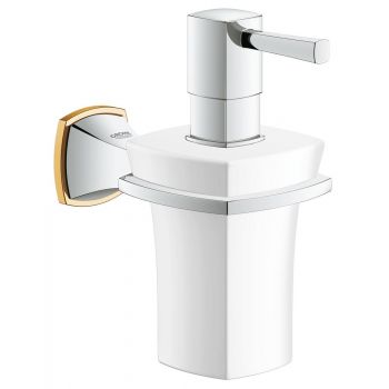 Grohe Grandera holder with ceramic soap dispenser