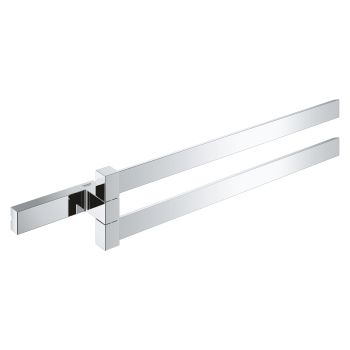 Grohe Selection Cube Double towel bar 