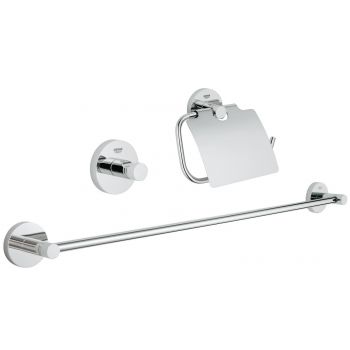 Grohe Essentials 3-in-1 Guest bathroom accessories set GH_40775001