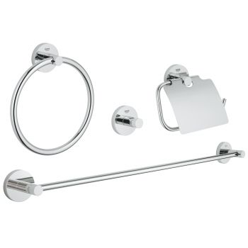 Grohe Essentials 4-in-1 Master bathroom accessories set GH_40776001