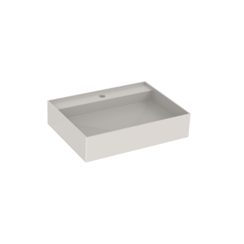 Saneux ICON 60 x 45 cm Washbasin 1 T/H - Wall mounted - Natural Stone