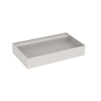 Saneux ICON 80 x 45 cm Vessel basin NO /TH - Sit on only - Natural Stone