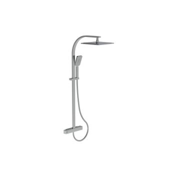Saneux Thermostatic square shower pack Chrome