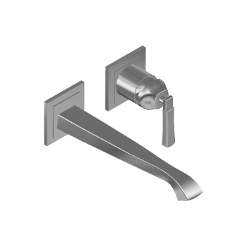 Graff FINEZZA UNO Wall-mounted basin mixer with 23,5cm spout (Trim only)