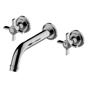 Graff Wall-mounted basin mixer with 19,4cm spout (Trim only) - 5589640
