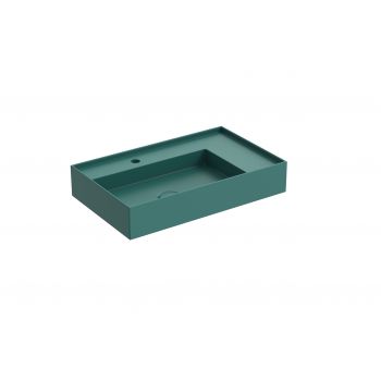 Saneux ICON 65 x 40 cm Vessel basin  1 T/H - Pine Green