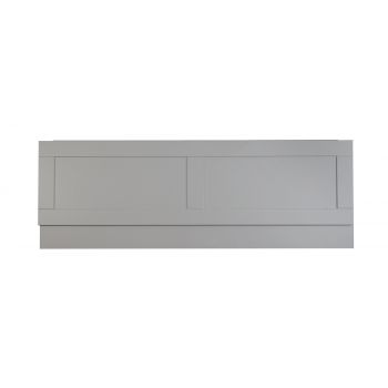 Holborn 1700mm Wooden Front Bath Panel - Dusty Grey