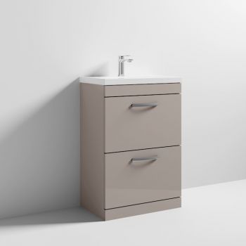 600 FS 2-Drawer Vanity & Basin 1 - ATH035A