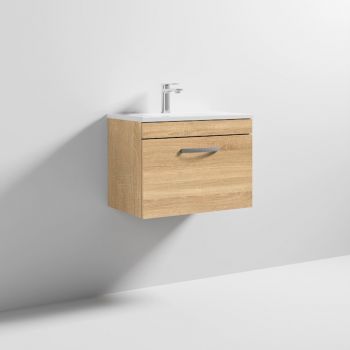 600 WH Single Drawer Vanity & Basin 2 - ATH038B