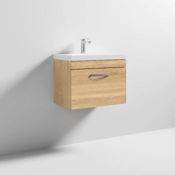 600 WH Single Drawer Vanity & Basin 3 - ATH038D