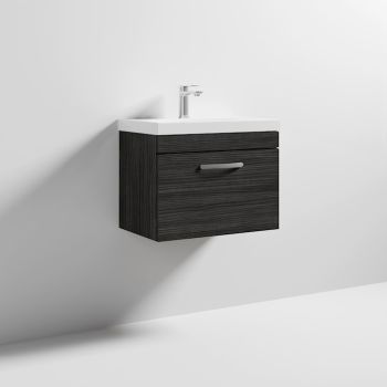 600 WH Single Drawer Vanity & Basin 3 - ATH040D